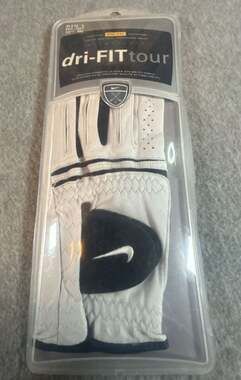Nike Golf Dri-FIT Tour Premium Cabretta Leather Men's Golf Glove - Size ML